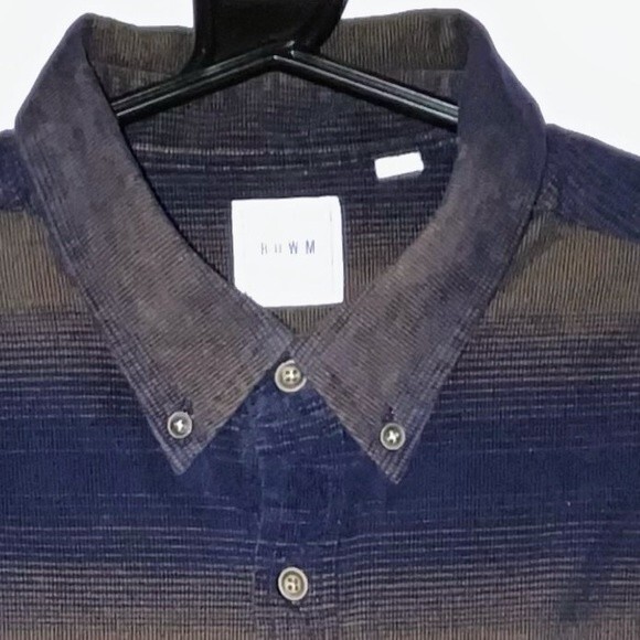 Rowm Brand men’s plaid button down casual shirt 100 percent cotton. Size XL. - Picture 1 of 5